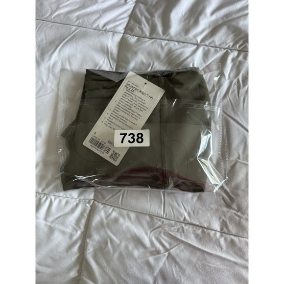 New Lululemon Align HR Pant 25" Size 6 Legging Pant LW5DLXS SYAD Olive NWT - Picture 11 of 11